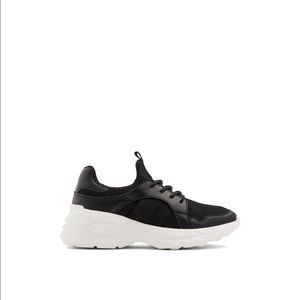 Call it Spring- Black Vandal Sneakers